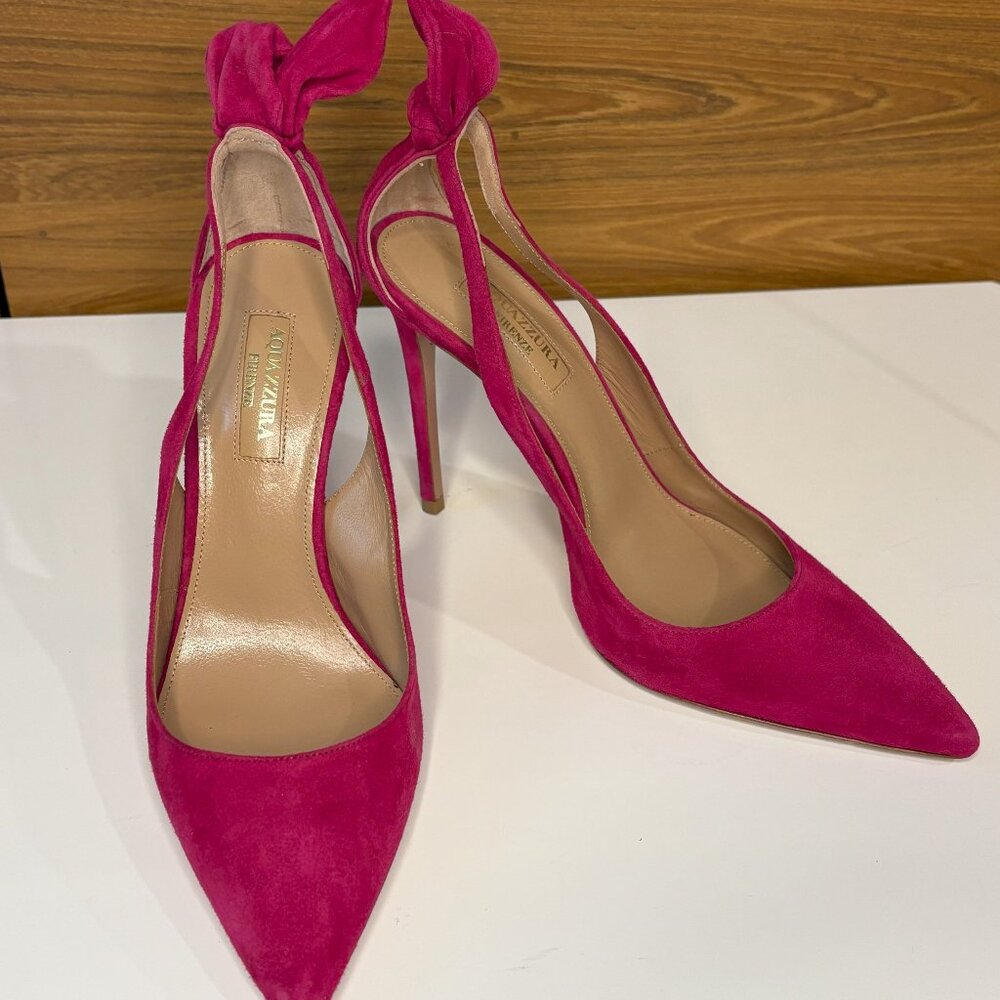 Pink Aquazzura Heels - NWT